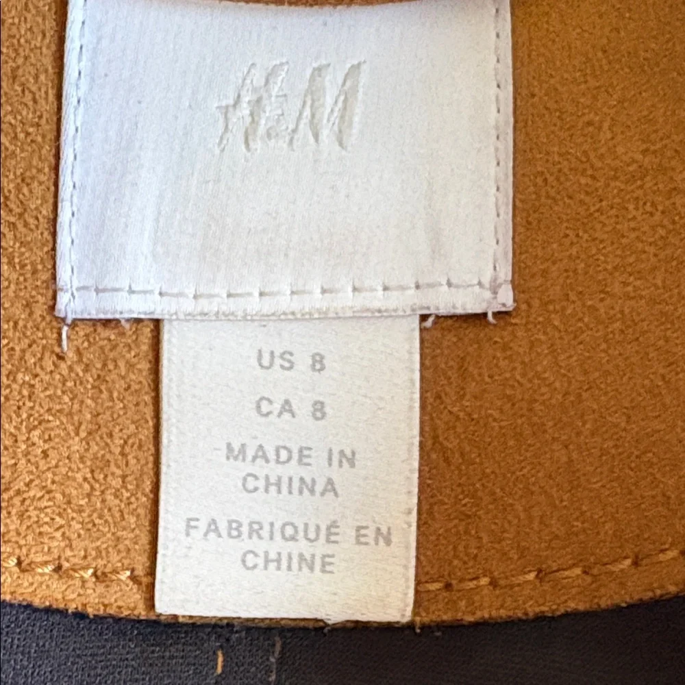 🌟HP🌟H&M Faux Suede Moto Jacket - Picture 2 of 14